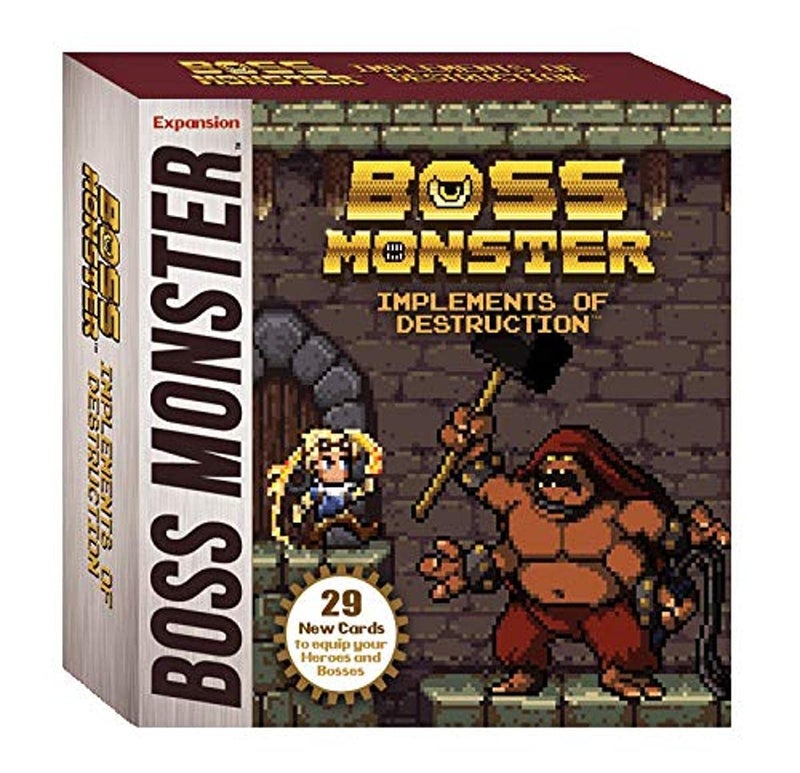 Brotherwise Games Boss Monster Implements of Destruction Board Games, Small - Image 1